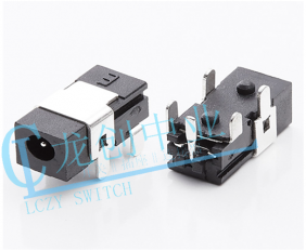 DC POWER JACK 90° DIP pin?0.65mm