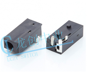 DC POWER JACK 90° DIP pin?0.65mm