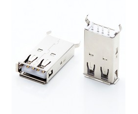 USB A Type Female Conn180°