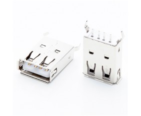 USB A Type Female Conn180°