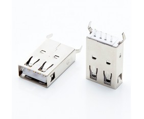 USB A Type Female Conn180°
