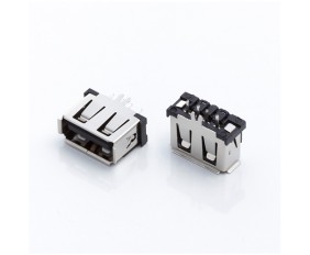 USB A Type Female Conn180°